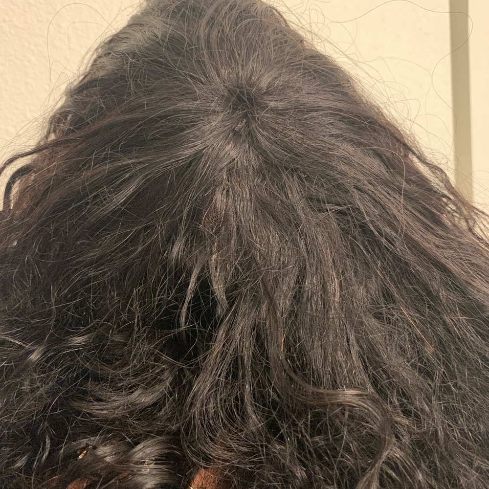 Brand new GORGIUS Natural Boho Curly Bang 12” Wig 🌷 - Picture 8 of 14
